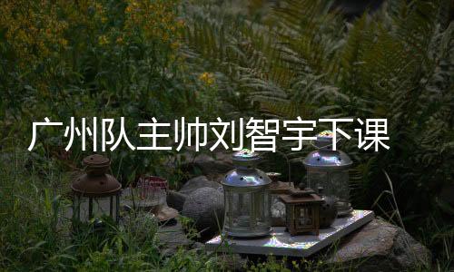 广州队之所以让刘智宇下课